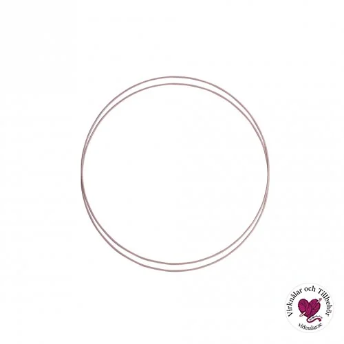 Metallringar15 cm2 p 19090 Vintage Rose Fri frakt