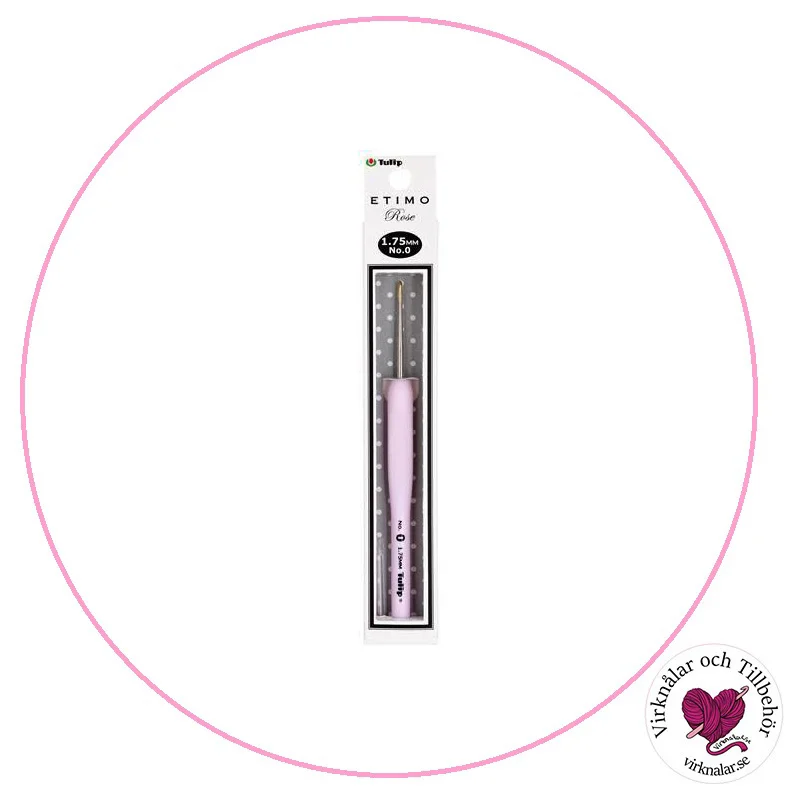 Tulip Etimo Rose Steel Lyxiga Ergonomiska virknålar 1,75 mm Billigare