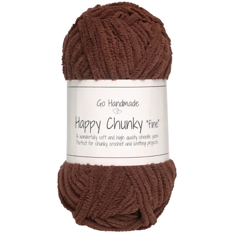 Outlet Happy Chunky Fine 50g 65m Cappuccino 17985 Go Handmade