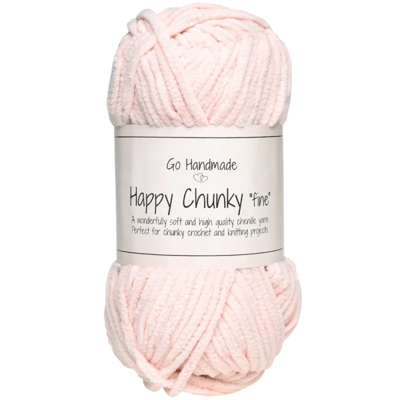 Happy Chunky Fine 50g 65m Pink Champagne 17981 Go Handmade Fynd