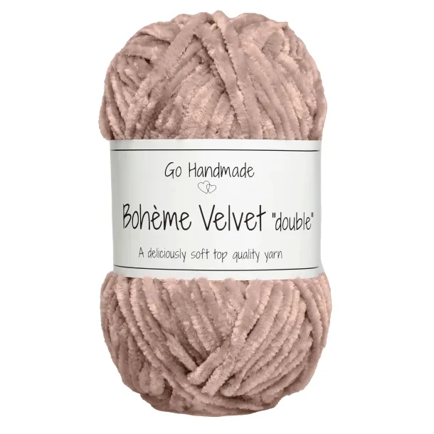 Boheme Velvet Double 50g 70m Brown 17635 Nedsatt pris
