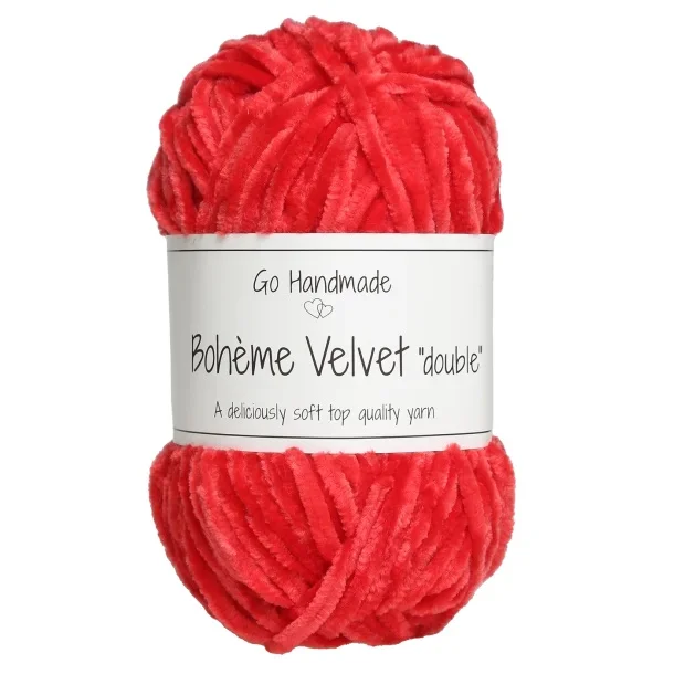 Erbjudandepris Boheme Velvet Double 50g 70mVarmRöd 17639