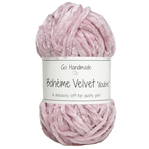 Boheme Velvet Double 50g 70m Old Rose17634 Utförsäljning