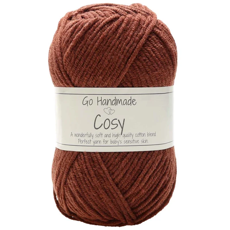 Cosy garn 50 g Go Handmade Caramel 17467 Beställ nu