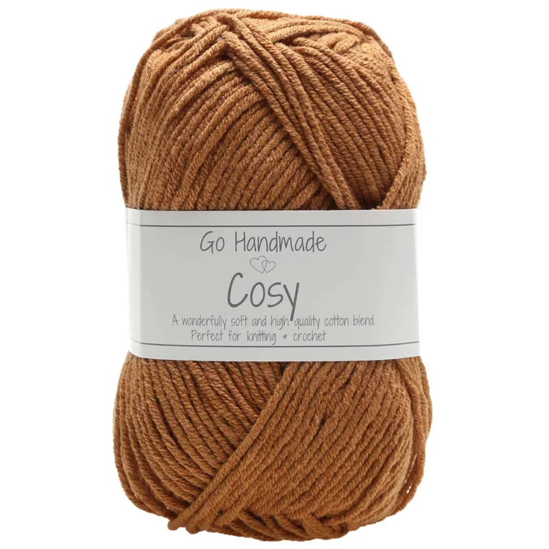 Cosy garn 50 g Go Handmade Toffe 17651 Nedsatt pris