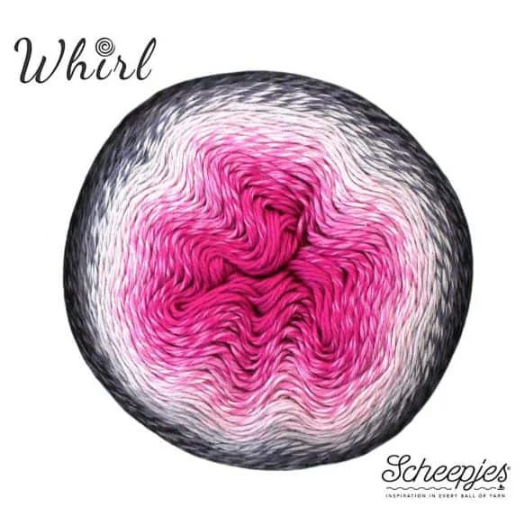 Kakgarn Whirl 788 Night Time Bubbles Scheepjes Fynd