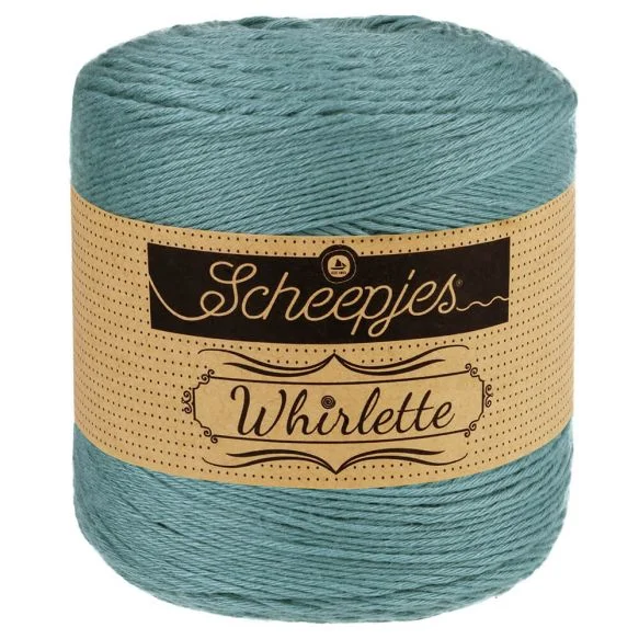 Kakgarn Whirlette 100 g Scheepjes Silverblå 881 Premium