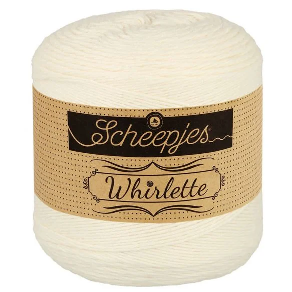 Kakgarn Whirlette 100 g 860 Vit Ice Scheepjes Fri frakt