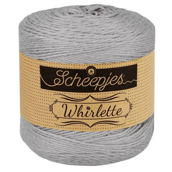 Kakgarn Whirlette 100 g 852 Grå Frosted Scheepjes Rea