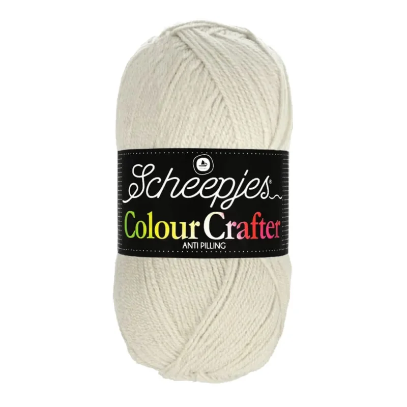 Handla nu Colour Crafter 100 g Ljus gråbeige Verviers nr 2017