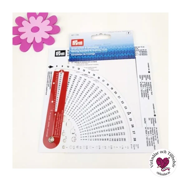Stickmått Stickkalkylator611 735 Prym Fynd