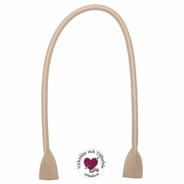 Väskhandtag Beige Apricot 66 cm 1 par 22124 Go Handmade Begränsat antal