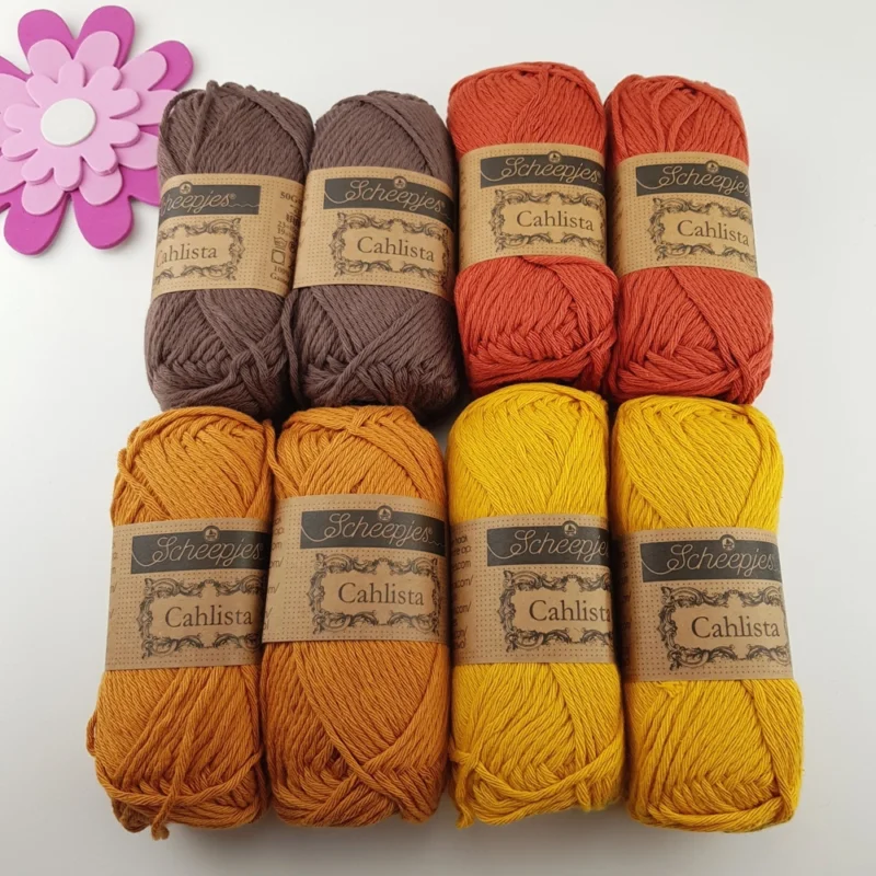Erbjudandepris Garnpaket Obs! Cahlista Rost toner 8 p
