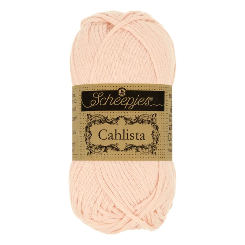 Sista chansen Cahlista garn Scheepjes 50 g Petal Peach 263