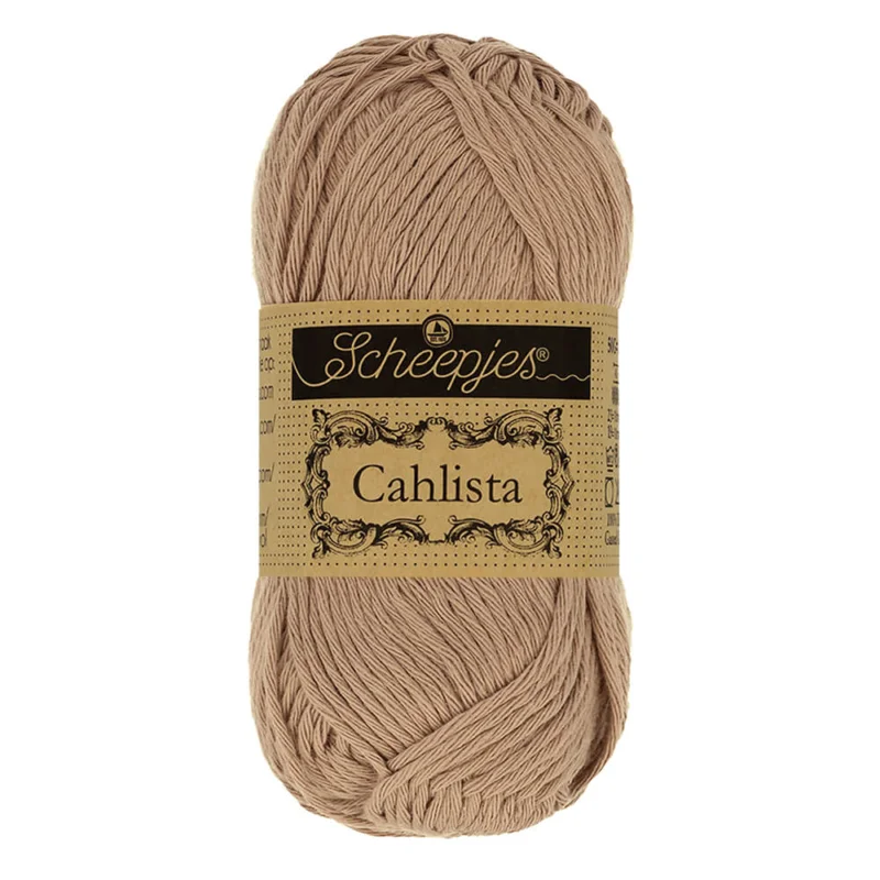 Cahlista garn Scheepjes 50 g Caramel 506 Begränsat erbjudande