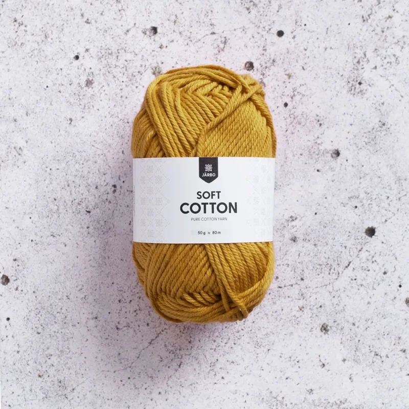 Järbo Soft Cotton, 8905, Honey, Please, 50g Erbjudande