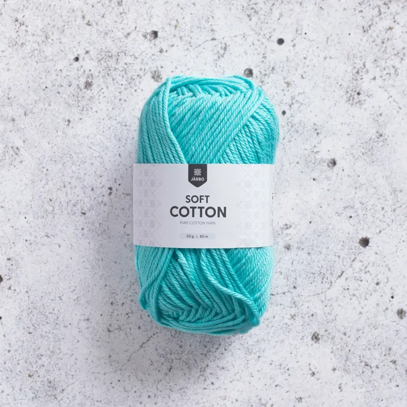 Järbo Soft Cotton, 8870, Lagoon, 50g Fynd