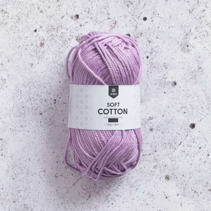 Endast denna vecka Järbo Soft Cotton, 8827, Orchid, 50g