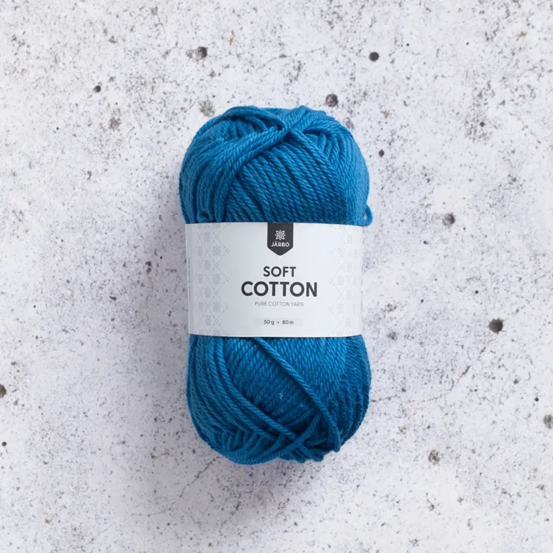 Järbo Soft Cotton, 8811, Ultramarine, 50g Populärt val