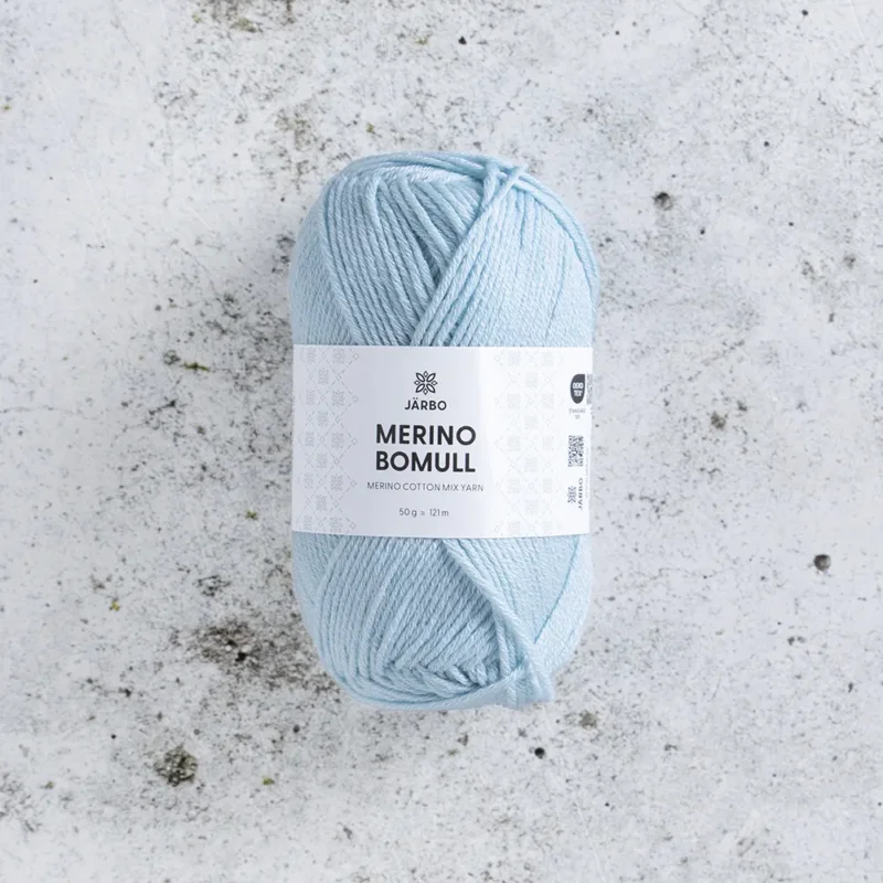 Järbo Merino Bomull, 34026, Air Supply, 50g Kampanjpris