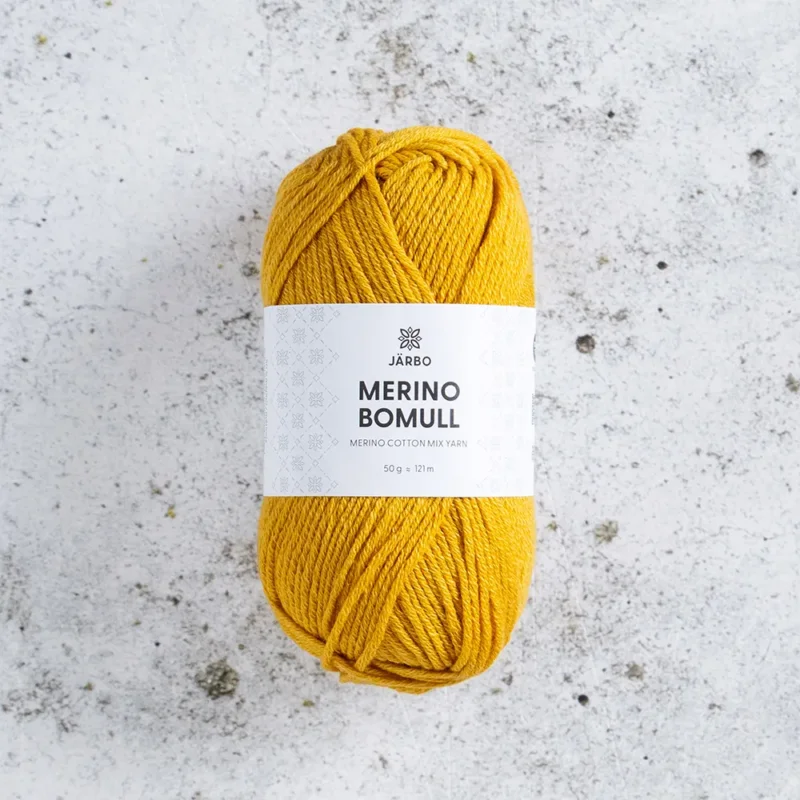 Endast idag Järbo Merino Bomull, 34025, Bee Real, 50g