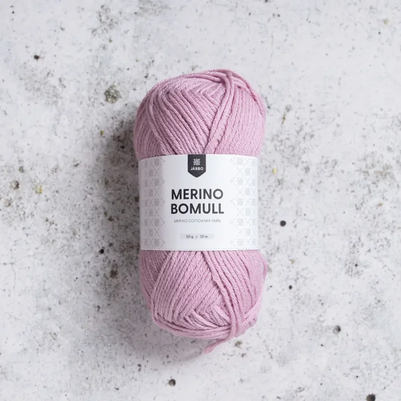 Beställ idag Järbo Merino Bomull, 34009, Keepsake Lilac, 50g