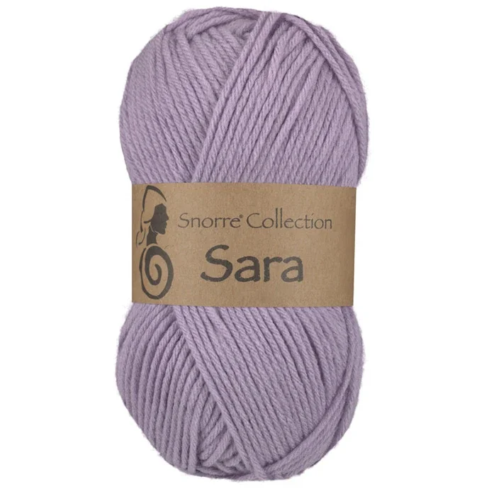 Snorre Collection Sara, 50g, 967 Ljuslila Beställ idag