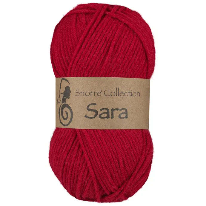 Snorre Collection Sara, 50g, 965 Röd Beställ idag