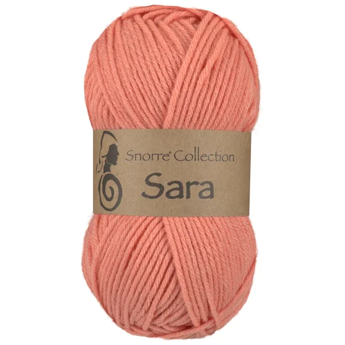 Snorre Collection Sara, 50g, 948 Aprikos Snabb leverans