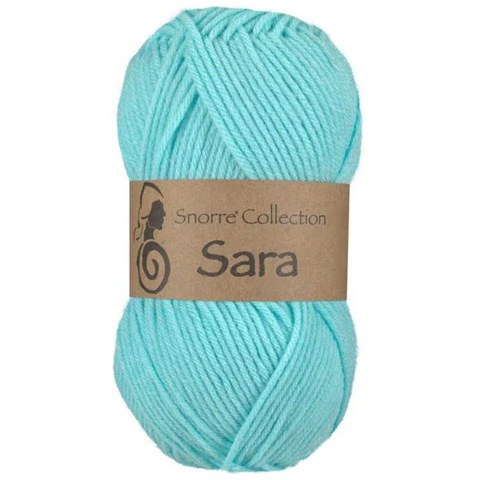Snorre Collection Sara, 50g, 928 Ljusturkos Trygg betalning