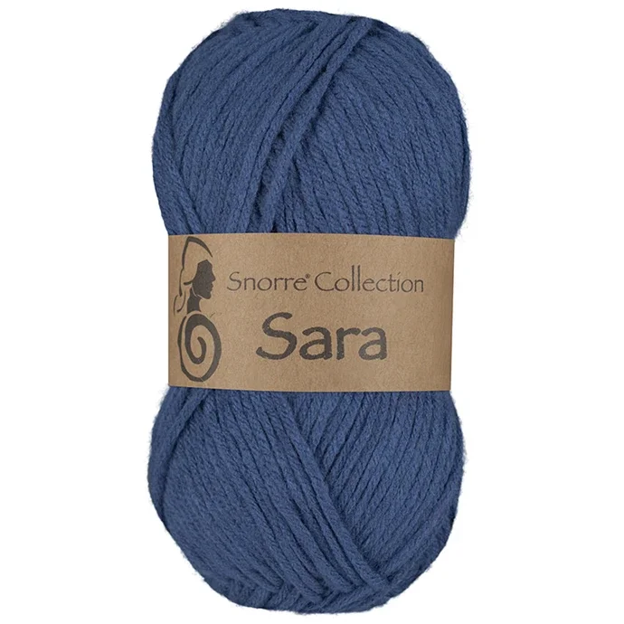 Snorre Collection Sara, 50g, 927 Jeansblå Outlet