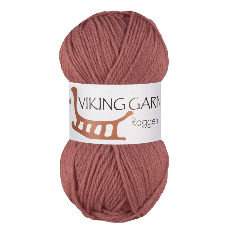 Begränsat antal Viking Garn Raggen 150g Gammelrosa, 793