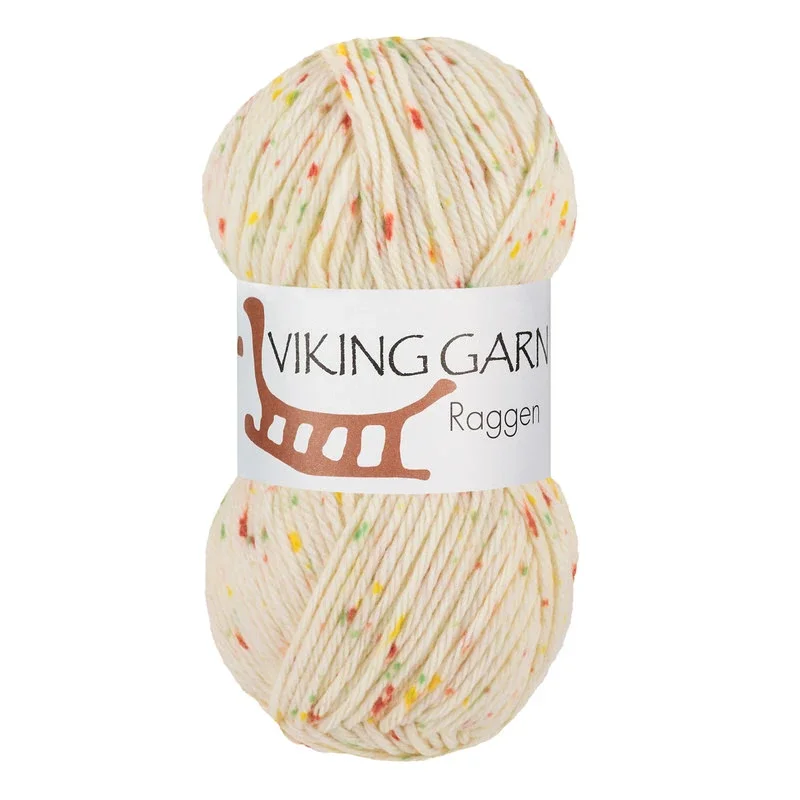 Viking Garn Raggen 150g Tuttifrutti print, 790 Bästa pris
