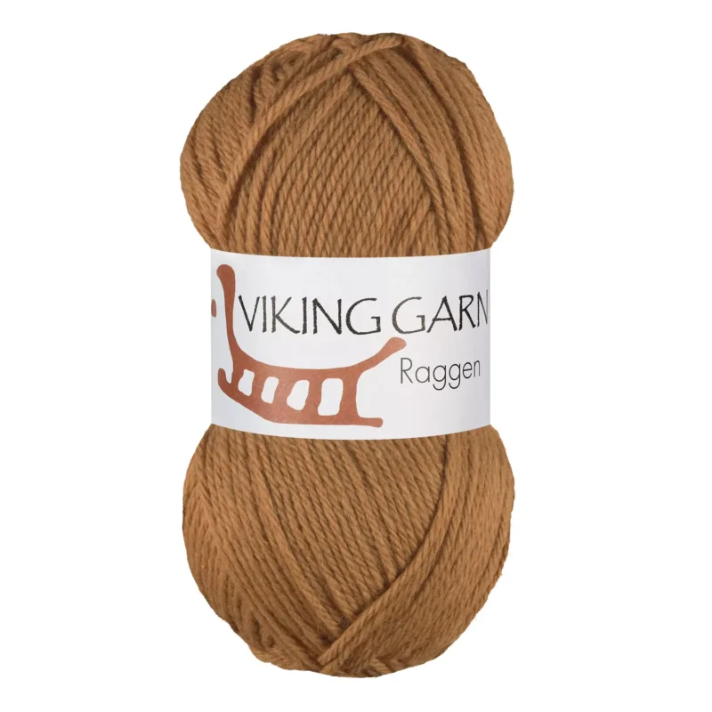 Premium Viking Garn Raggen 150g Cognac, 753