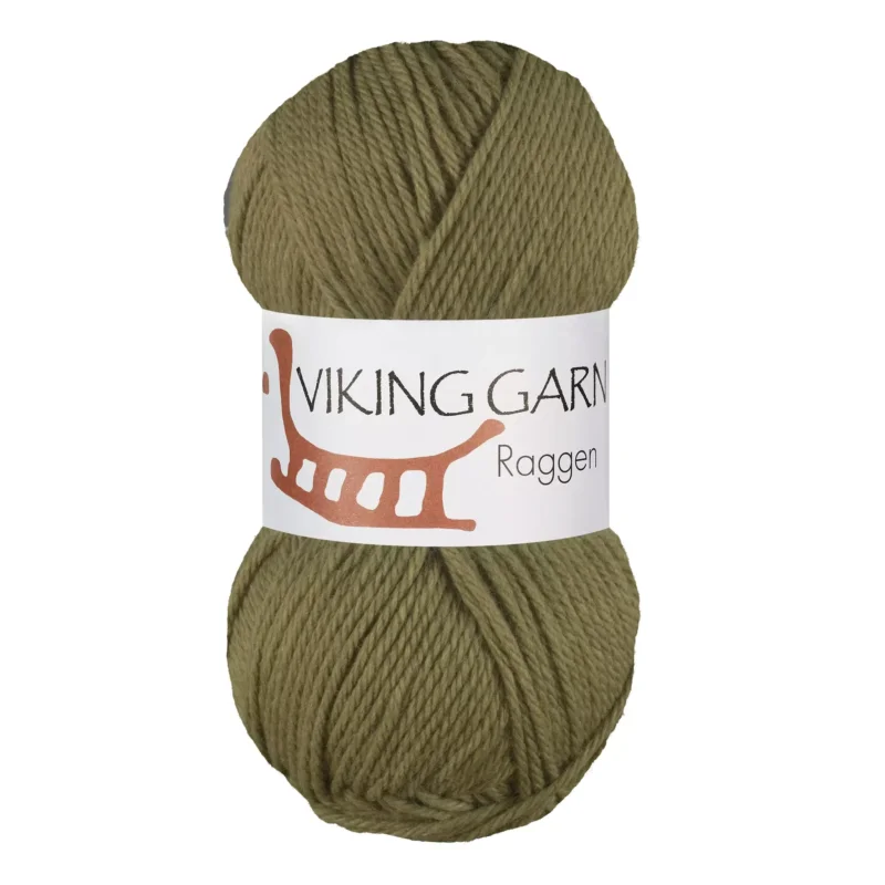 Viking Garn Raggen 150g Grön, 731 Billigare