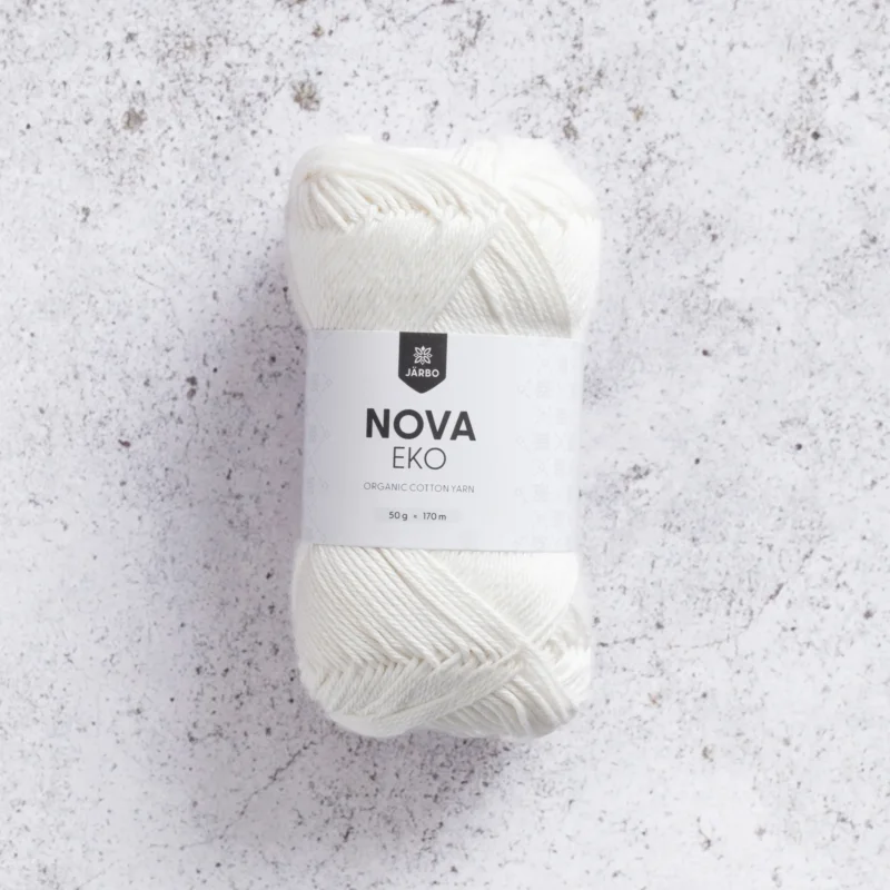 Begränsat erbjudande Järbo Nova Eko, 48202 Off-White, 50g