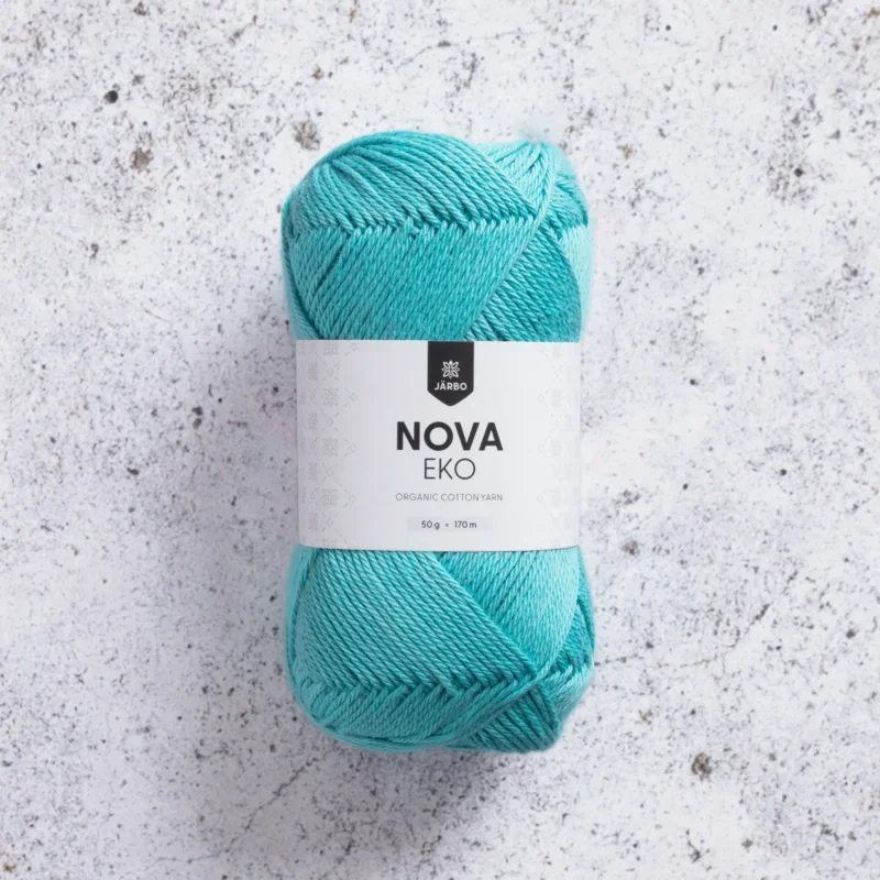 Järbo Nova Eko, 71019 Turquoise, 50g Köp nu