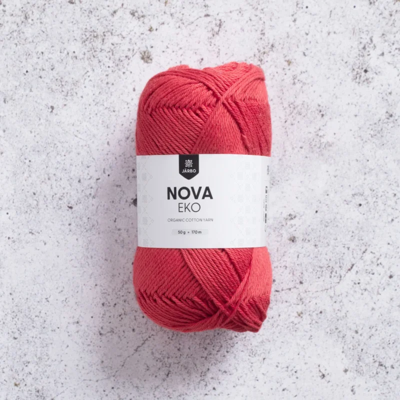 Järbo Nova Eko, 71011 Red, 50g Fynd