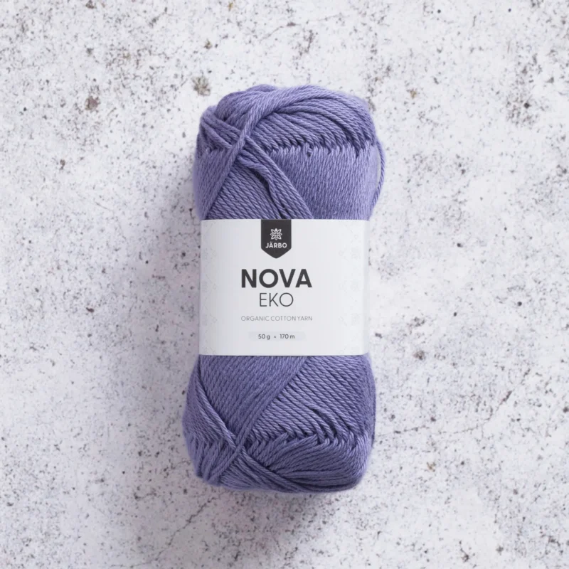 Järbo Nova Eko, 71010 Purple, 50g Expressleverans