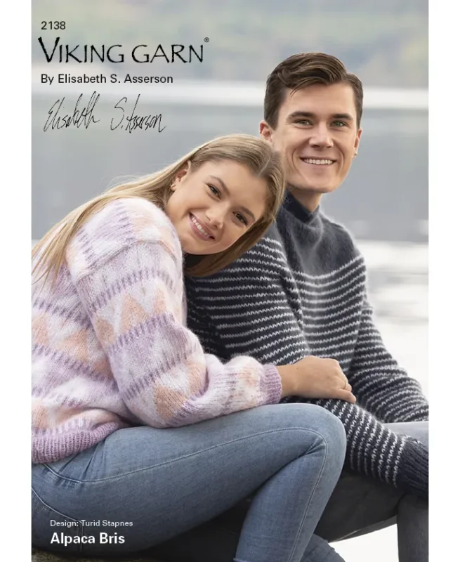 Fri frakt Viking Garn Mönsterkatalog 2138 - Alpaca Bris