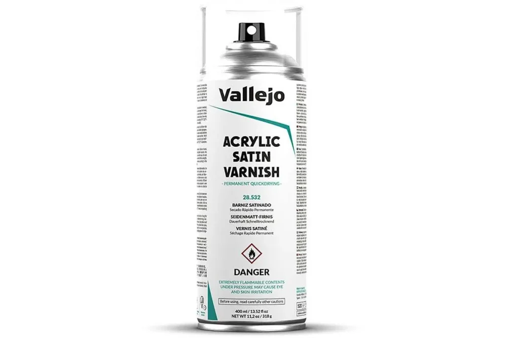 Vallejo Satin Spraylack – 400 ml (264g) Fynd