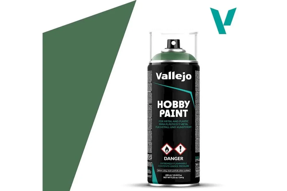 Vallejo Sick Green Spray – 400 ml (264g) Rabatter