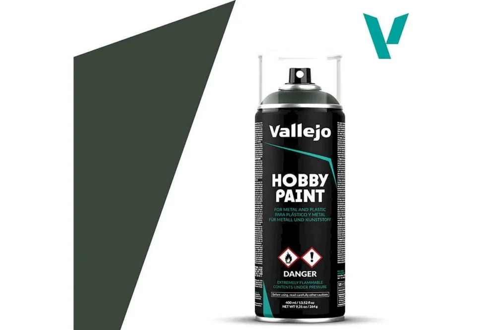 Vallejo Dark Green Spray – 400 ml (264g) Extra rabatt