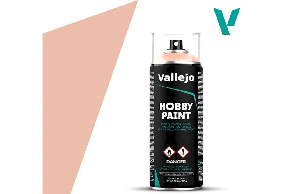 Nedsatt pris Vallejo Pale Flesh Spray – 400 ml (264g)