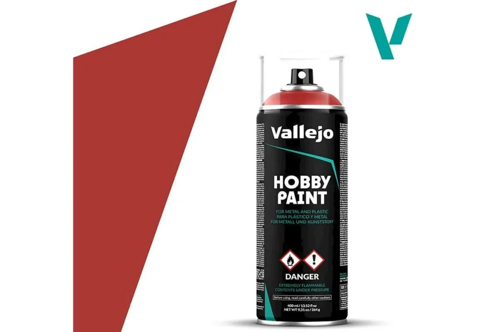 Erbjudandepris Vallejo Scarlet Red Spray – 400 ml (264g)