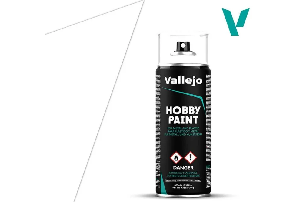 Sänkt pris Vallejo Basic White Spray – 400 ml (264g)