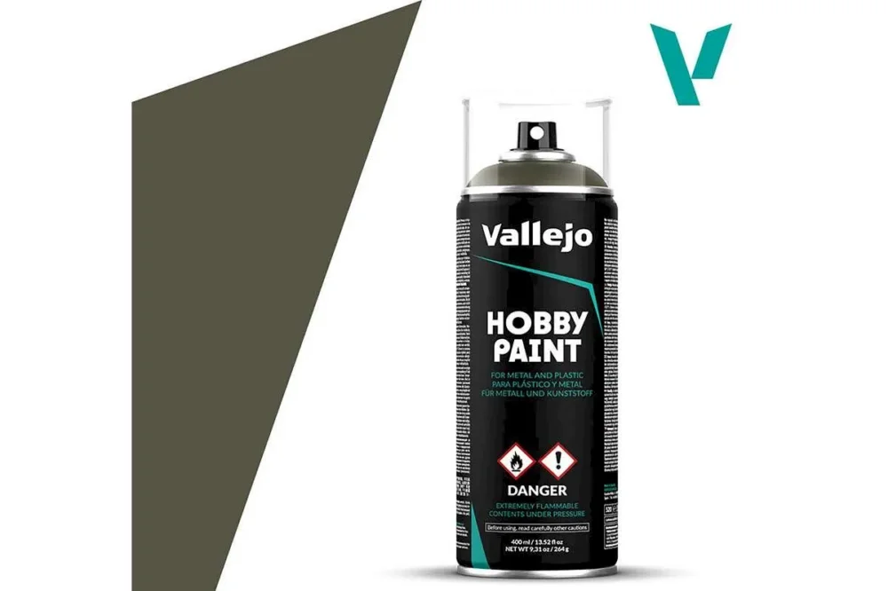 Begränsat erbjudande Vallejo Russian Green 4BO Spray – 400 ml (264g)