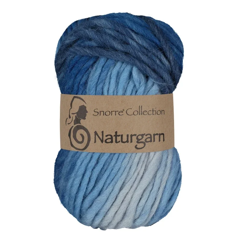 Snorre Collection Naturgarn, 50g, 623 Multi blå Handla nu
