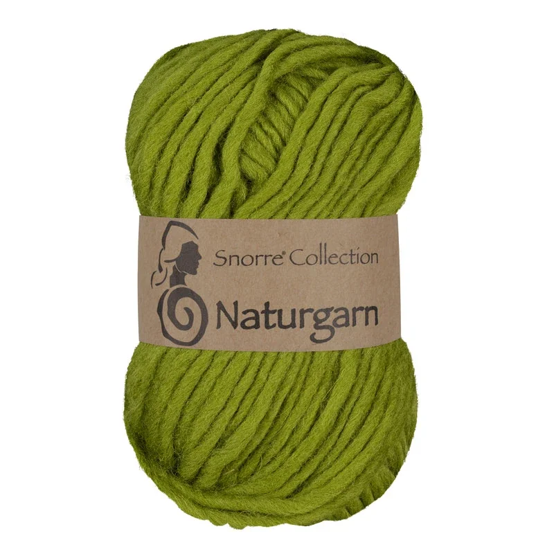 Snorre Collection Naturgarn, 50g, 632 Grön Beställ nu