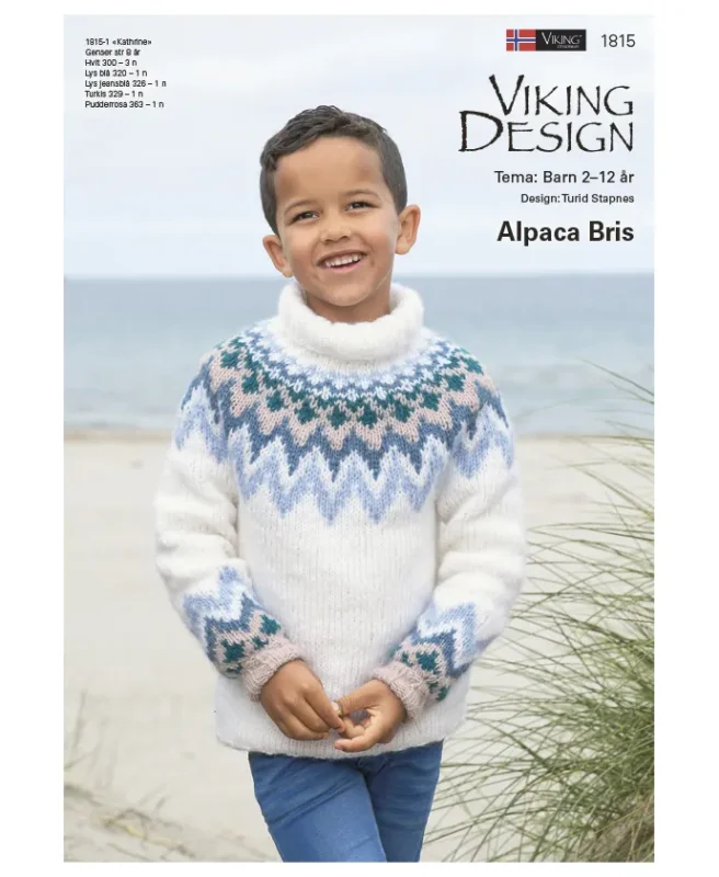 Viking Garn Mönsterkatalog 1815 - Alpaca Bris Utförsäljning